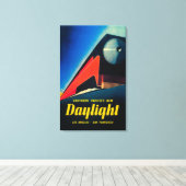 Das Poster der Tagesfahrten Leinwanddruck (Insitu (Holzboden))