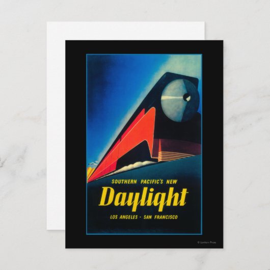 Das Poster der Tagesfahrten Postkarte (Vorne/Hinten)