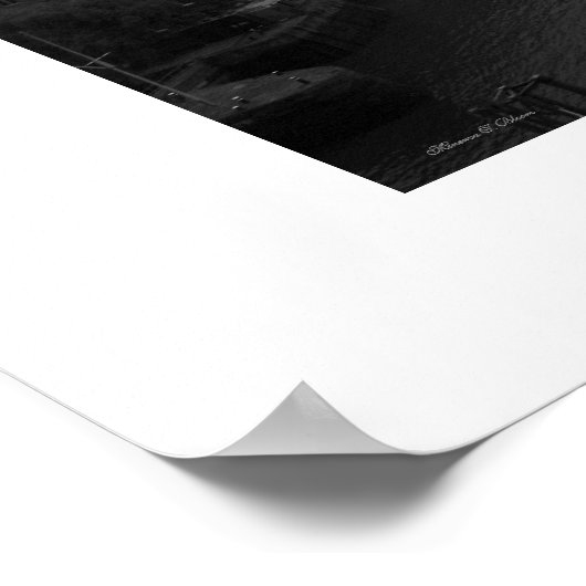 Das Poster der Themse (Ecke)