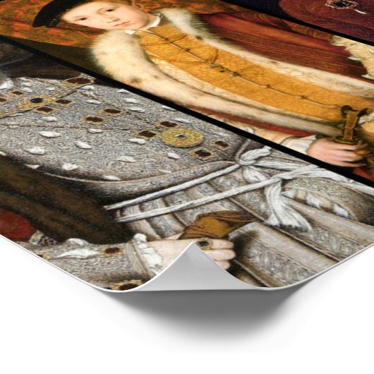 Das Poster der Tudors (Ecke)