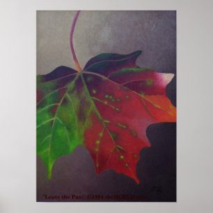 Das Poster der Vergangenheit verlassen