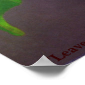 Das Poster der Vergangenheit verlassen (Ecke)