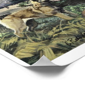 Das Poster der vier Belgier (Ecke)