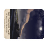 Das Poster der Yorkshire Dales Railway Magnet (Horizontal)