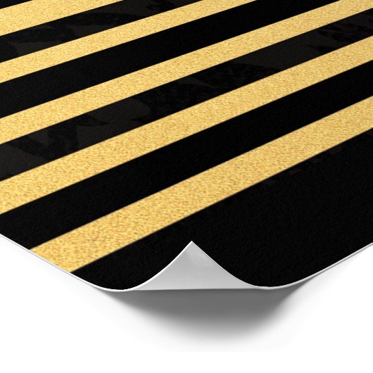 Das Poster des großen Gatsby-Inspirationsmenüs (Ecke)