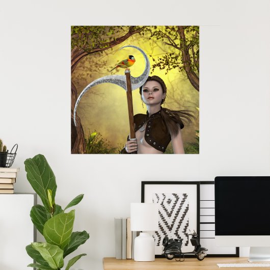 Das Poster des Messenger (Heimbüro)