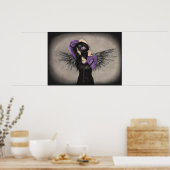 Das Poster des traurigen Herzens (Küche)