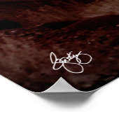 Das Poster des Weißen Pferdes im Utah Canyonlands (Ecke)