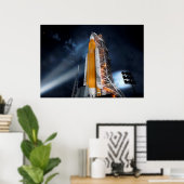 Das Poster des Weltraumbahnsystems der NASA (Heimbüro)
