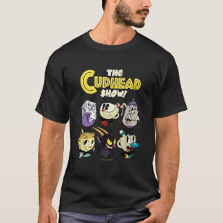 Das Poster-Logo der Cuphead Show Group T-Shirt