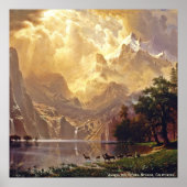 Das Poster "Unter den Sierra Nevada" (Vorne)