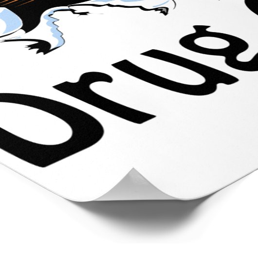 Das Poster "Ursachen des Drogenmissbrauchs" (Ecke)