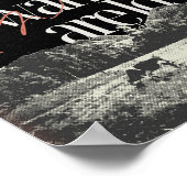 Das Poster "Verlorene Ursache" (Ecke)