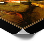 Das Poster Vintag den Knochen Player 2 (Ecke)