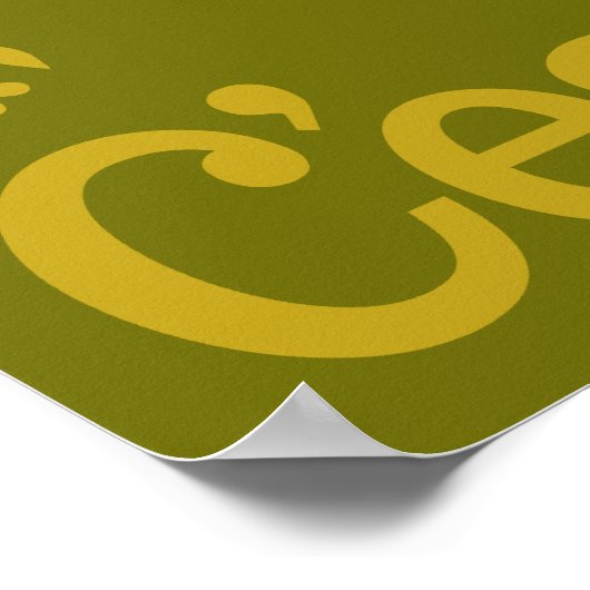 Das Poster von La Viecustom (Ecke)