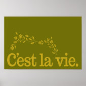 Das Poster von La Viecustom (Vorne)