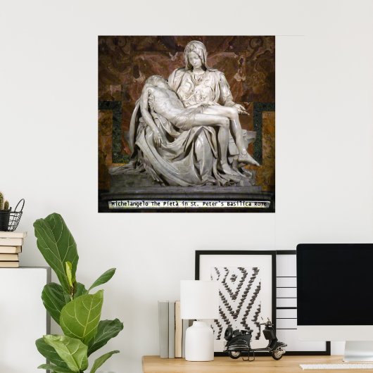 Das Poster von Pieta (Heimbüro)