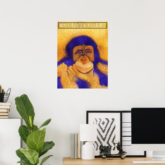 Das Poster von Tarzan Cheetah (Heimbüro)