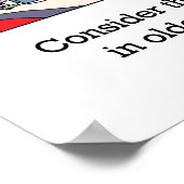 Das Poster Wert in älteren Zuhause (Ecke)