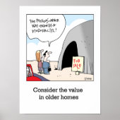 Das Poster Wert in älteren Zuhause (Vorne)