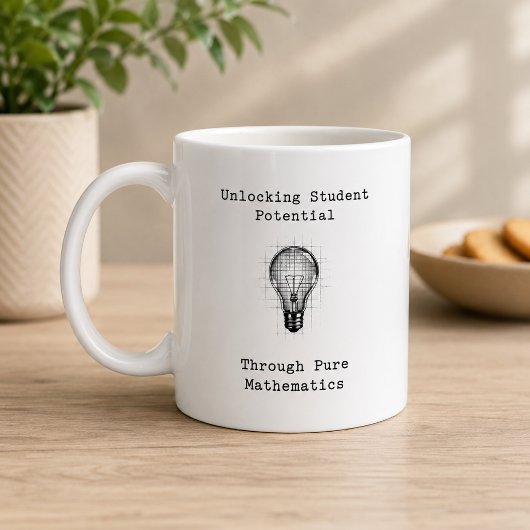 Das Potenzial von Schülern durch Mathematik freise Kaffeetasse