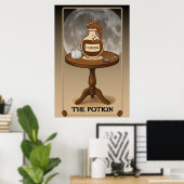 Das Potion Tarot Card Poster (Heimbüro)