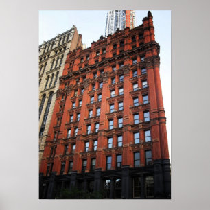 Das Potter-Gebäude, New York City, Mittel Poster