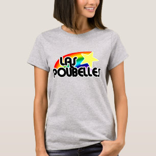 Das Poubelle paart Rollergirl Logo T-Shirt