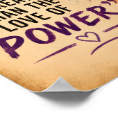 DAS POWER DER LIEBE POSTER (Ecke)
