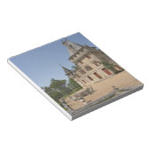 Das prächtige Chateau de Pressac und der Garten Notizblock (angewinkelt)