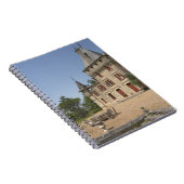 Das prächtige Chateau de Pressac und der Garten Notizblock (Rechte Seite)