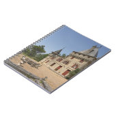 Das prächtige Chateau de Pressac und der Garten Notizblock (Linke Seite)