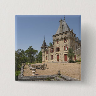 Das prächtige Schloss Chateau de Pressac und der G Button