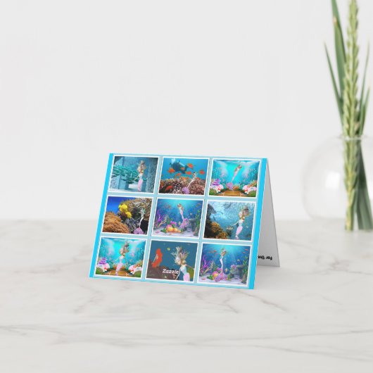 Das prähistorische Leben. Karte (Rückseite)