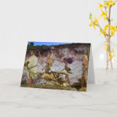 Das prähistorische Leben. Karte (Gelbe Blume)