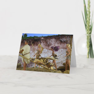 Das prähistorische Leben. Karte