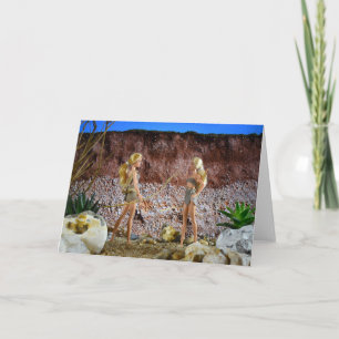 Das prähistorische Leben. Karte