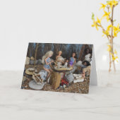 Das prähistorische Leben. Karte (Gelbe Blume)