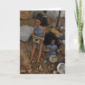 Das prähistorische Leben. Karte (Vorderseite)