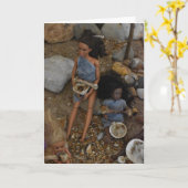 Das prähistorische Leben. Karte (Gelbe Blume)