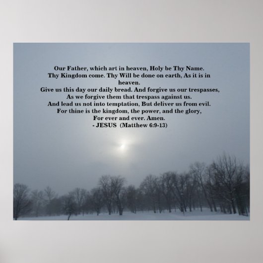 DAS PRAYER-POSTER POSTER (Vorne)