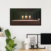 Das Pre-last Abendbrotdruckplakat Poster (Heimbüro)