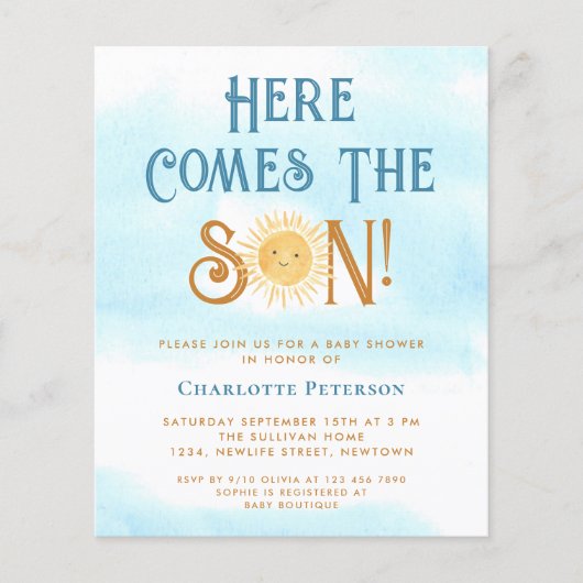 Das Preis-Leistungs-Verhältnis ist hier die Einlad (Vorderseite)