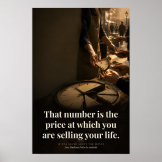 Das Preisbörse Ihres Lebens Buch Zitat Kunst Poster