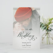 Das preisgünstige Luxus-Chic-Foto für Hochzeiten (Stehend Vorderseite)