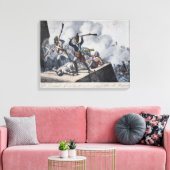 Das preußische Grenadier Leinwanddruck (Insitu (Wohnzimmer))