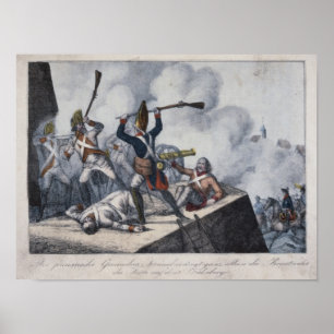 Das preußische Grenadier Poster