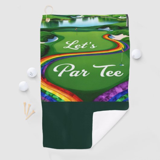 Das Pride Golf Turnier für Golfer Golfhandtuch (Insitu)