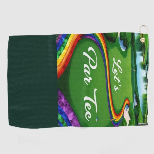 Das Pride Golf Turnier für Golfer Golfhandtuch (Horizontal)