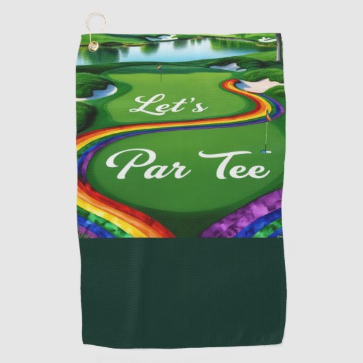 Das Pride Golf Turnier für Golfer Golfhandtuch (Vorderseite)